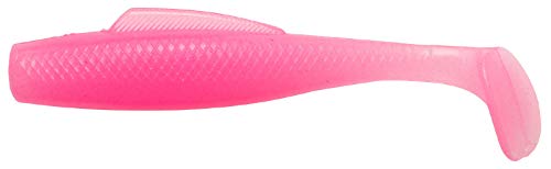 Leurre souple Z-MAN Minnow 7.6 cm coloris Rose Glow pour la pêche aux carnassiers
