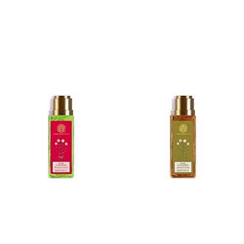 Image of Forest Essentials Hair Cleanser Bhringraj and Shikakai, 50ml & Forest Essentials Hair Cleanser, Japapatti and Brahmi, 50ml