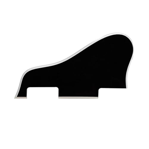 Pickguard guitare jazz archtop noir 5 couches finition guitare acoustique