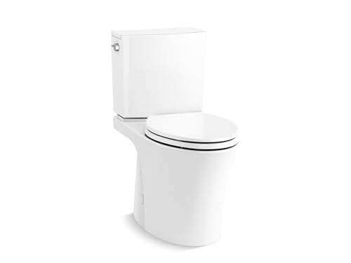 Veil Two-Piece Elongated Toilet With Skirted Trapway 1.28 GPF