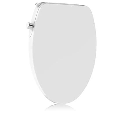 Bidet Toilet Seat, Premium Non-Electric Elongated Bidet Toilet Seats with Dual Nozzle, Easy to Install and Use, Perfect for Personal Hygiene and Comfort(Fits Elongated Toilets, White)
