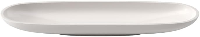 Artesano Original Collection Bread Stick Dish, 17.25 x 5.5 in, Premium Porcelain, Made in Germany, Rich, Creamy White