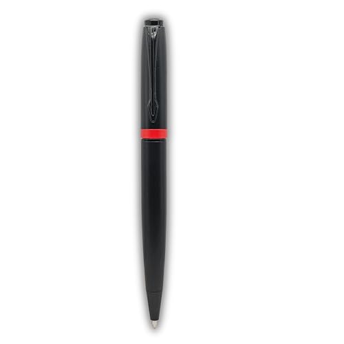 Image of Venti Twist to Open Metal Roller Ball Pen| Black Body Color | Ink Color - Blue | Novel Gifts For Professionals | Premium Pens For Personal & Professional Use | Return Gift |Japanese Technology(8001)
