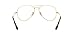 Ray-Ban RX6489 Aviator Prescription Eyeglass Frames, Arista/Demo Lens, 55 mm