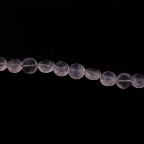 Rose quartz coin beads 9mm : les pierres parfaites pour vos bijoux - 2