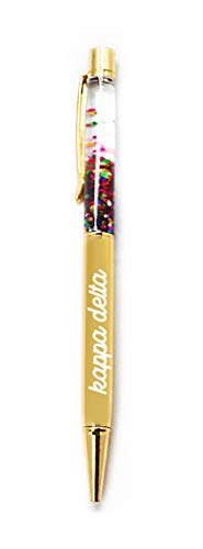 Set de bolígrafos Kappa Delta con glitter miniatura 2