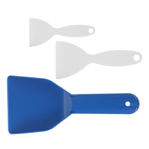 KONTONTY 3 Piezas Soplador De Nieve Raspador De Parabrisas Raspador De Coche Pala De Hielo De Plástico Herramienta De Eliminación De Hielo Cuchara De Hielo Palas De Nieve Páginas