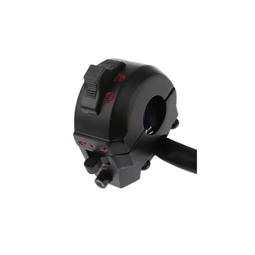 Interrupteur moto guidon 22mm gauche droit pour commande phare et klaxon