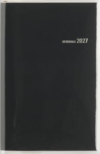 高橋 手帳 2027年 ウィークリー ビジネス手帳 小型版 7 黒 No.146 （2026年 12月始まり）