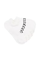 Champion No Show Socks - 7 Pack, White (7 Pack), Large