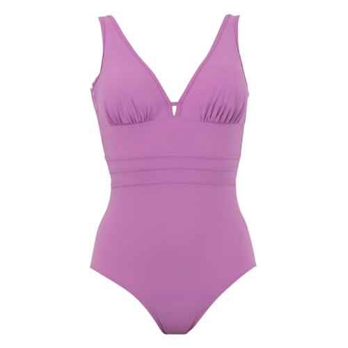 Maillot de bain 1 pièce violet maintien sous poitrine idéal