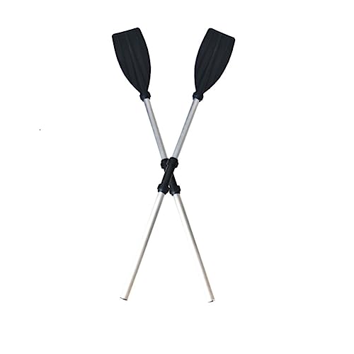 KOMBIUDA Dual Purpose Kayak Paddle Lightweight Aluminum Alloy Boat Oars 210cm Double End Design