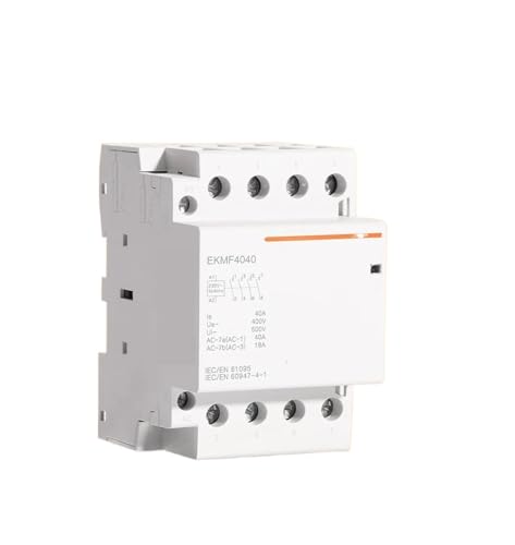 Contacteur modulaire AC 380V triphasé 4P 63A rail DIN pour circuit de puissance
