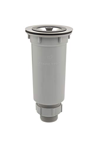 ガオナ ガオナ シンク用 排水トラップ グレー 約幅24×奥行12.5×高さ35.5cm  GA-PB064