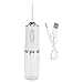 Acouto Denti Flusher, Irrigatore Orale Elettrico Portatile USB Ricarica Lavatrice Dentale Impermeabile per Denti Domestici