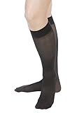 Allegro 8-15 mmHg Essential 81 Sheer Support Knee High Compression Hose, Comfortable Support...