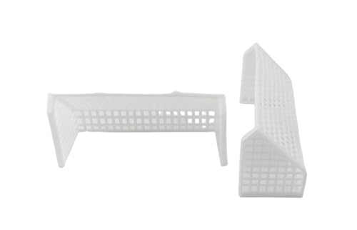 Kit Decora Futebol Pote Acrílico Tampa Gravura Bola e Trave Plastica de Brinquedo para Mimos Lembran