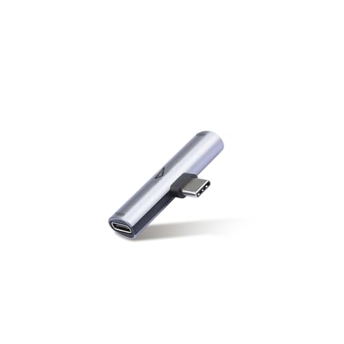 adonit Nest USB-C - 2 USB-C �A�_�v�^�[ USB-C PD 60W 480Mbps �f�[�^�`�� �Z���ی� �O���[