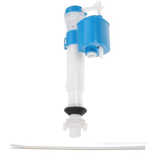 Toilet Fill Valve, 1/2 Toilet Cistern Flush Parts, Toilet Flush System Replacement, Cistern Fill Valve - High-Pressure Inlet Valve for Efficient Toilet Tank Water Control
