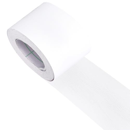 GORGECRAFT Nastro Adesivo Effetto Legno Testurizzato 10mX4.9cm Realistico in PVC