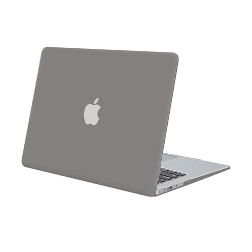 MOSISO Ultra Sottile Custodia Rigida Compatibile con MacBook Air 11 Pollici Cover A1465 A1370 Plastica Caso con Chiusura a Scatto, Grigio