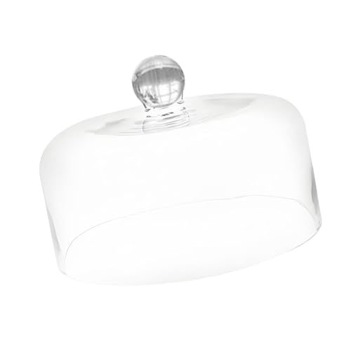 Sharplace Transparente Tortenglocke, Servierglocke, transparent, dekorativ, Speiseglocke, Tortenglocke, Deckel für Servierplatte, Tortenständer, Tortenteller, S