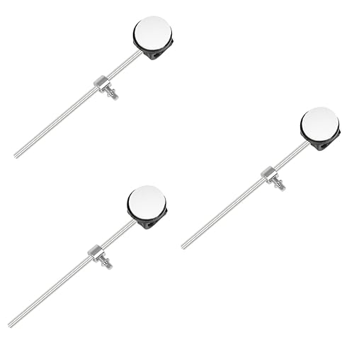 FAVOMOTO 3pcs Drum Set Kick Pedal Replacement Bass Drum Mallet Cajaon Accessories