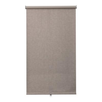 GoodHome Store Enrouleur occultant Novan Taupe 75 x 240 cm