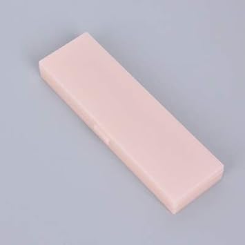 Muji Style Simple Transparent Pencil Case Pencil Box Plastic Storage Box Learning Stationery Office Supplies 17*5 Pink