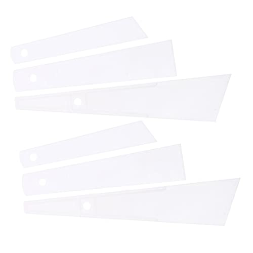 HOODANCOS Plastic DIY Craft Glue Smear Sticks Handheld Glue Paint Tool Ergonomic Design Saves Comfortable to Use