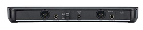 Image of Shure BLX288 /PG58 Dual-Channel Wireless Audio System H11 Band (572-596 MHz) - BLX88 Receiver, (2) BLX2 Transmitters with PG58 Dynamic Mic, Up to 14 Hr Battery, 300 ft Range | Includes BLX88 Receiver and Two Blx2 /pg58 Handheld Transmitters, H11 Band, Up to 14 Hr Battery, 300 Ft Range