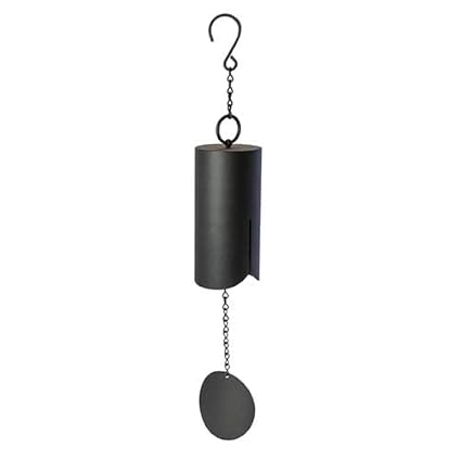 Qwick Click Original Wind Bell for Indoor and Outdoor Decoration Cowbell Black Melody || Wind Chimes for Balcony Bedroom with Sweet Sound, Music