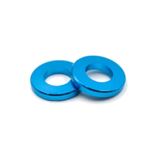 Lkq-������ M4 M5 M6 M8 Colourful Aluminum Alloy Flat Washer Anodized Aluminum Alloy Gasket Spacer Sleeve Non-thread Standoffs, ��������