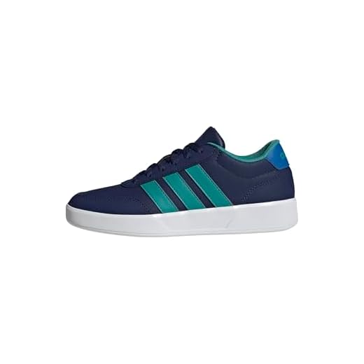 adidas BREAKNET 3.0 Shoes Junior, Zapatos Unisex niños, Dark Blue/Pure Teal/Bright Royal, 37 1/3 EU