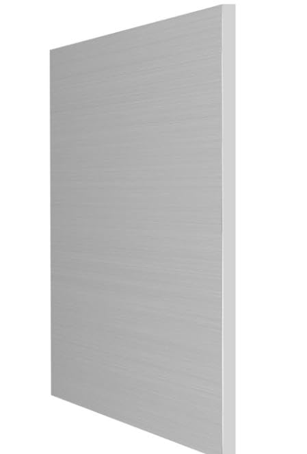 Aluminum Sheet Metal, 6061 Plate, 16 x 12 x 1/8 Inch, for DIY, Crafting, Industry, 2 Pcs