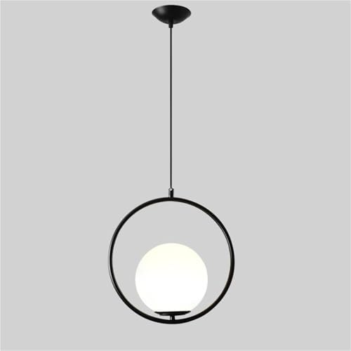Chandelier boule de verre et métal doré luminaire chic
