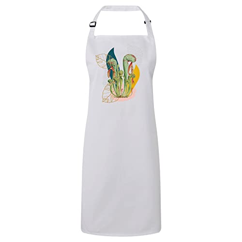 Tablier cuisine blanc Drosera idéal pour vos repas d'été
