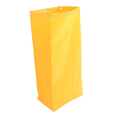 Homoyoyo Bolsa de Almacenamiento de Lino Bolsa de Detalles Bolsa de Carro de Limpieza Bolsa de Limpieza Bolsa de Repuesto para Carrito de supermercado Bolsas de Carro Tela Oxford Amarillo