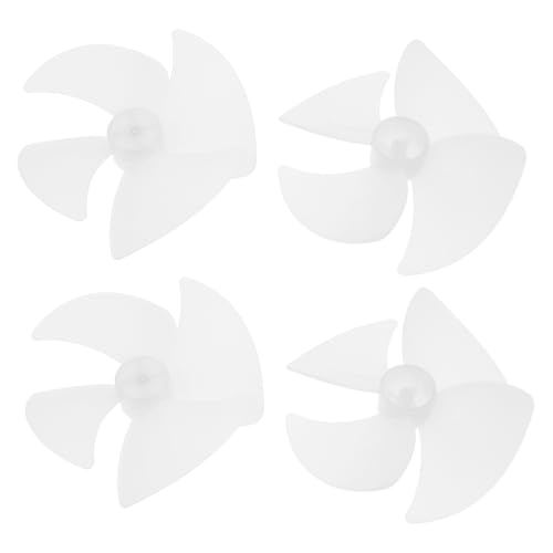 BAZEITFLOW Aspas de Ventilador para Microondas de 108 CM Repuesto de Plástico para Motor Eléctrico 4 Piezas para Reparación y Reemplazo Hornos Microondas Domésticos E Industriales