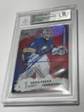 Ukko-Pekka Luukkonen Signed UD Rookie Class Card RC Slabbed Beckett BAS IP a - Hockey Slabbed Autographed Rookie Cards