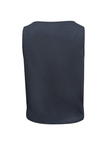 SOLY HUX Women's Bow Tie Front Sweater Vest Y2k V Neck Sleeveless Knit Going Out Tank Tops2