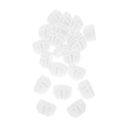 OSALADI 20個 魔片カチューシャ ワイヤーキューブ収納オーガナイザー接続パーツ 耐摩耗性 耐荷重設計 クローゼット シューズボックス ペット