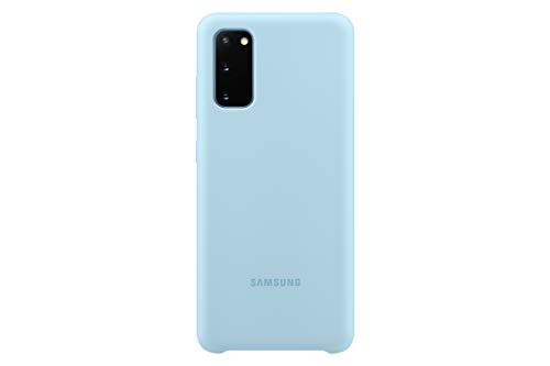 Samsung Galaxy S20 Case, Silicone Back Cover - Blue (US Version with Warranty) (EF-PG980TLEGUS)