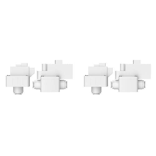 Booso 2X Válvula de Alivio del Interruptor de Presión Alta/Baja del Tanque de Agua Conector de Filtro de Agua de Manguera de 1/4 Pulgadas para Motor de Bomba de Ósmosis Inversa