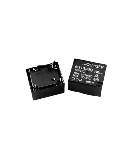 Relais JQC-12FF 012-HS 12V anti-arc électrique pour automatisme 10A 4 broches