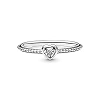 Algopix Similar Product 9 - Pandora Jewelry One Love Cubic Zirconia
