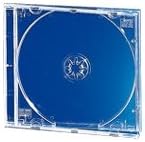 CLICKBOX CD Jewel Case, Transparent, 10pk Transparent