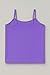 Kurve Girl’s Sleeveless Tank Top – Stretch Undershirts Cami Camisole, Dance, Yoga, Gymnastics Class, UV Protective Fabric, Rated UPF 50+ (Made in USA), Lavender, Age 4-6