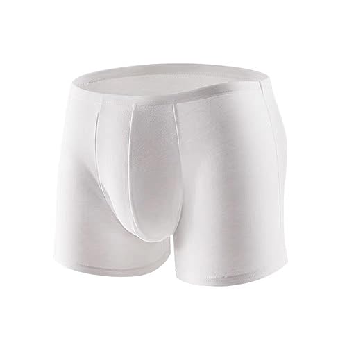 使い捨てパンツ メンズ 7枚セット 個包装 綿100% ボクサータイプ 個包装 男性用 使い捨て下着 7枚セット (3XL, ホワイト)