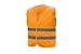 Produktbild Högert Technik Warnweste für Herren, gelb/orange, Klettverschluss, 2 Reflexstreifen, 100% Polyester (120 g/m²). Ideal für Bau, Verkehr & Industrie. Größen: L-3XL.